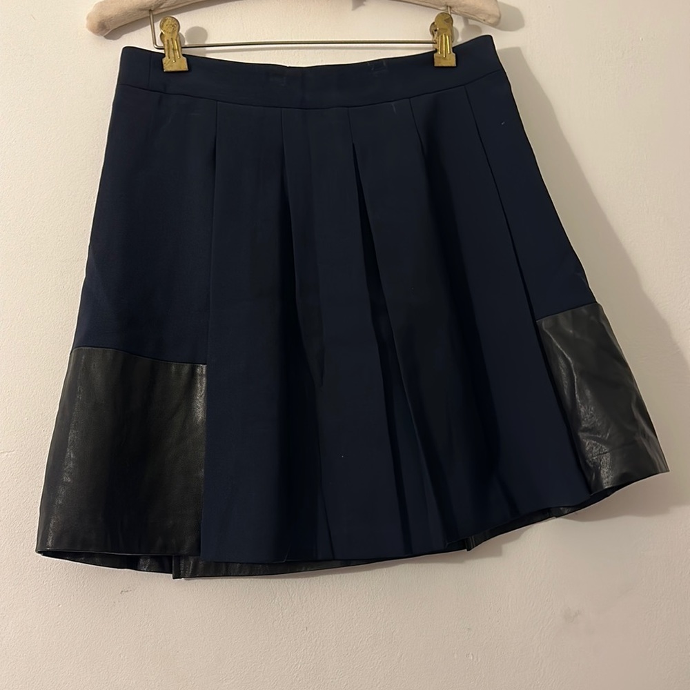 Womens Vince Pleated Skirt